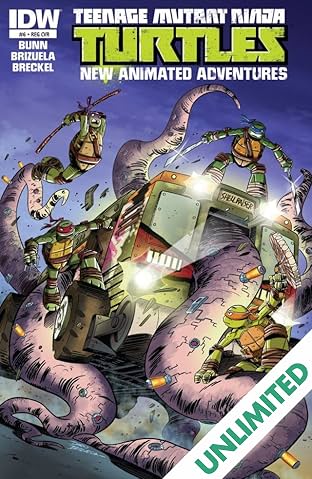 Teenage Mutant Ninja Turtles: New Animated Adventures #6